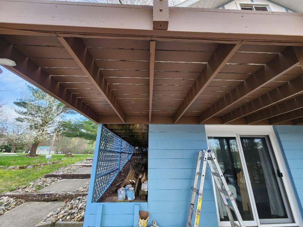 Exterior House & Deck Painting — Forest Lake, MI