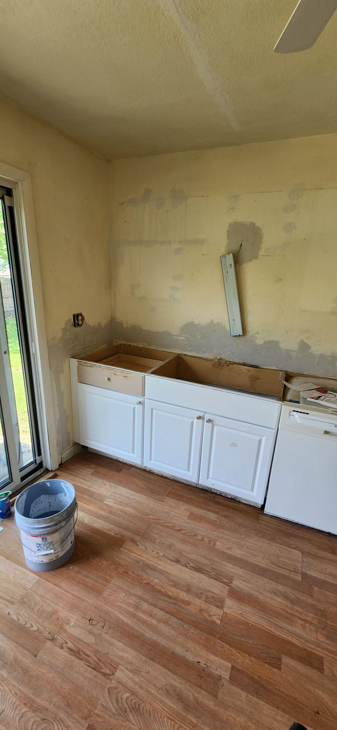 Kitchen Cabinets Relocated to Garage — Tawas, MI