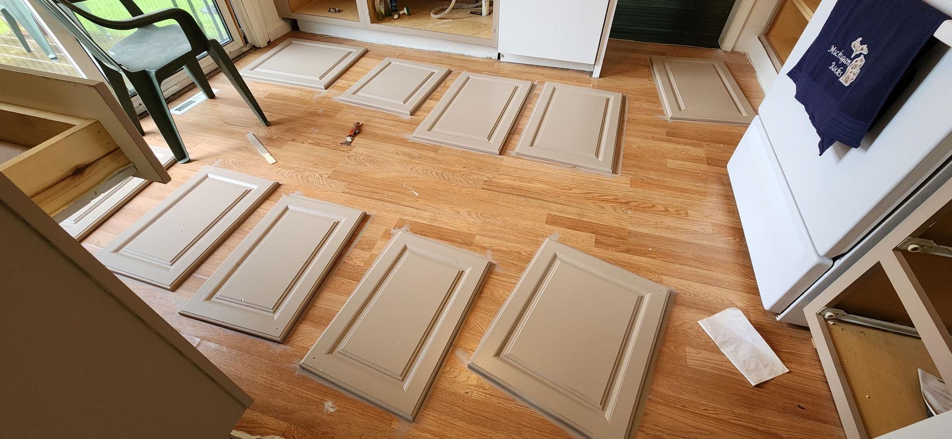 Kitchen Cabinets Relocated to Garage — Tawas, MI