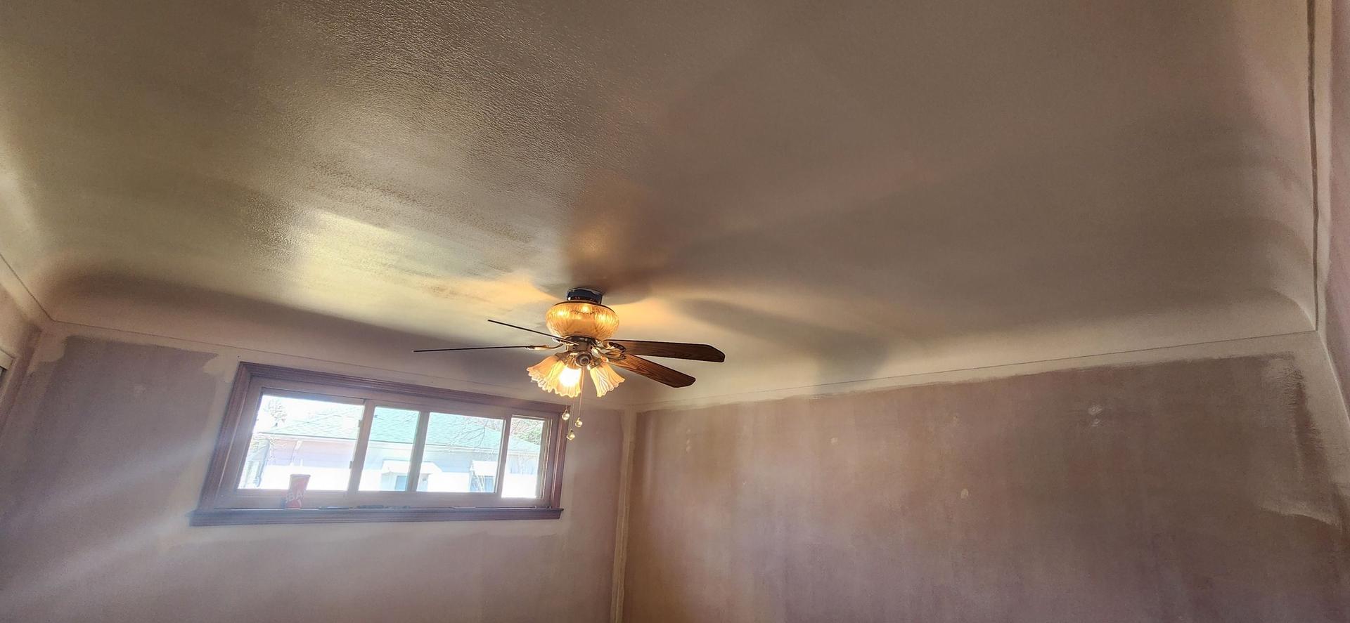 Freshly painted interior walls and trim in an Essexville, MI home