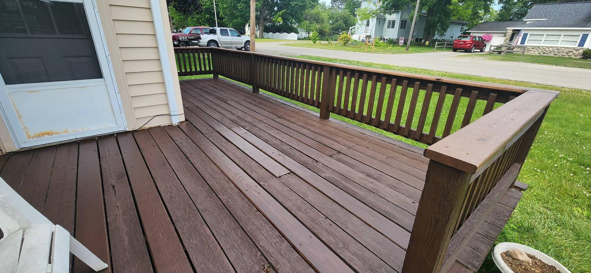 Deck Painting & Staining — Tawas, MI