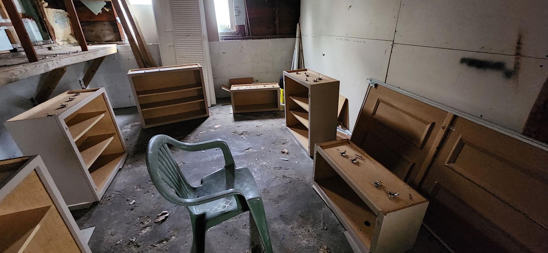 Kitchen Cabinets Relocated to Garage — Tawas, MI