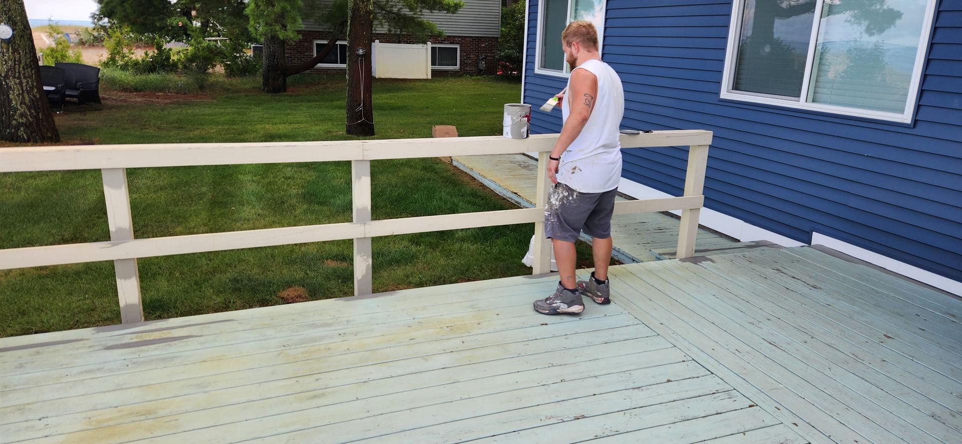 Windows & Deck Painting — Oscoda, MI