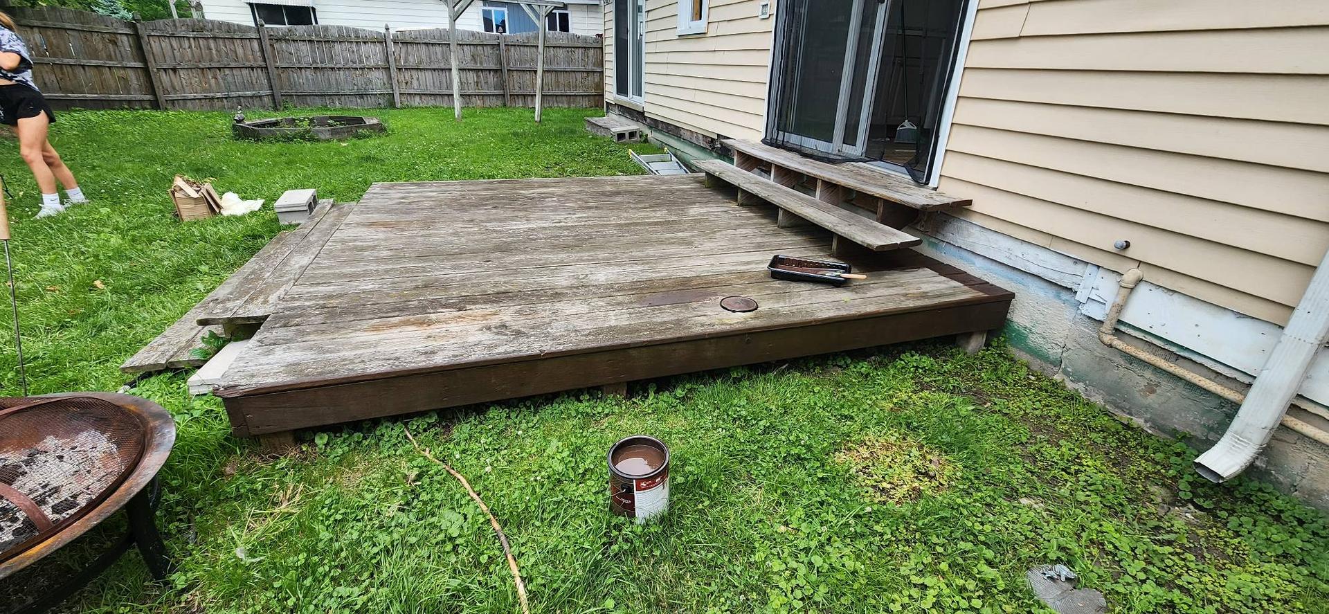 Deck Painting & Staining — Tawas, MI