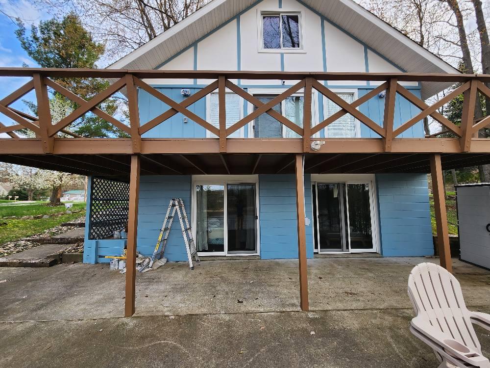 Exterior House & Deck Painting — Forest Lake, MI