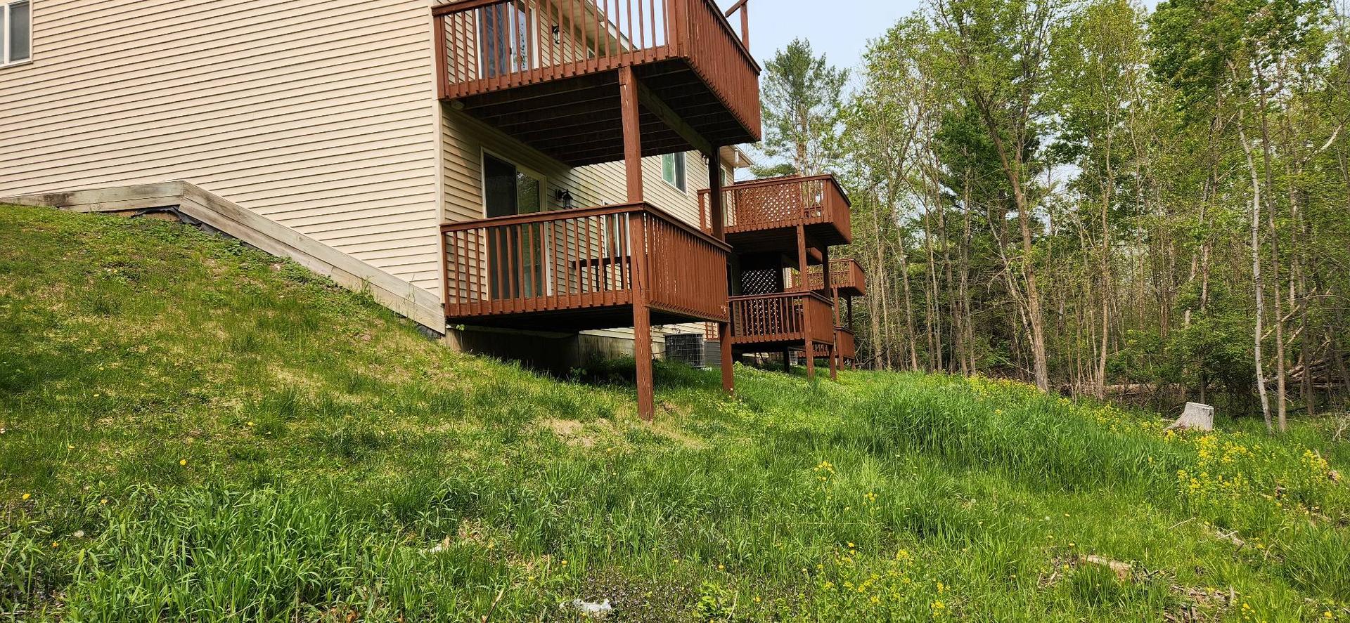Deck Painting — West Branch, MI (Contract Job)