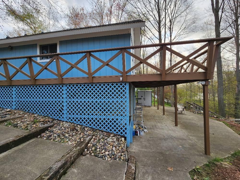 Exterior House & Deck Painting — Forest Lake, MI