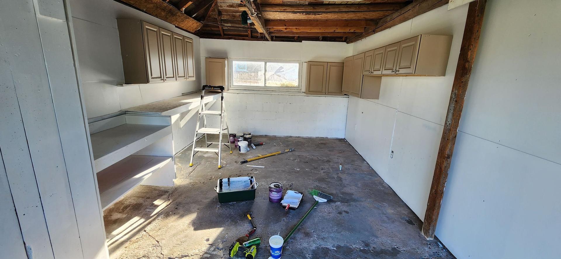 Garage Wall Painting — Tawas, MI