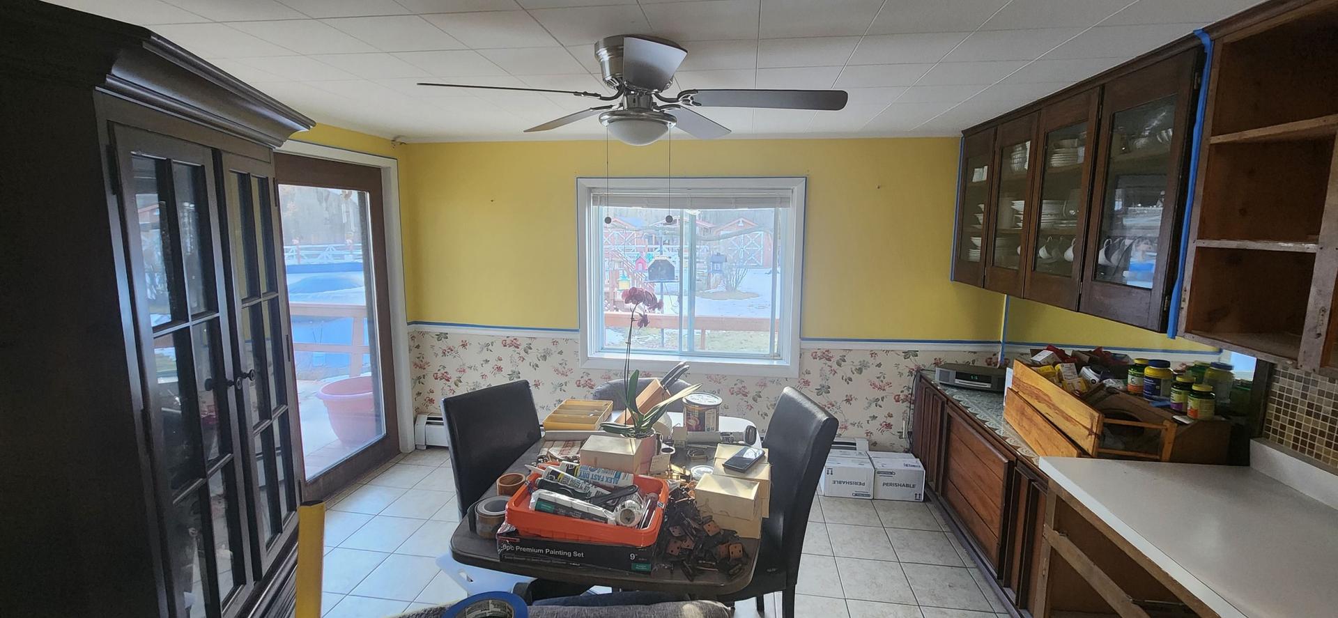 Kitchen Cabinet & Wall Painting — Prescott, MI