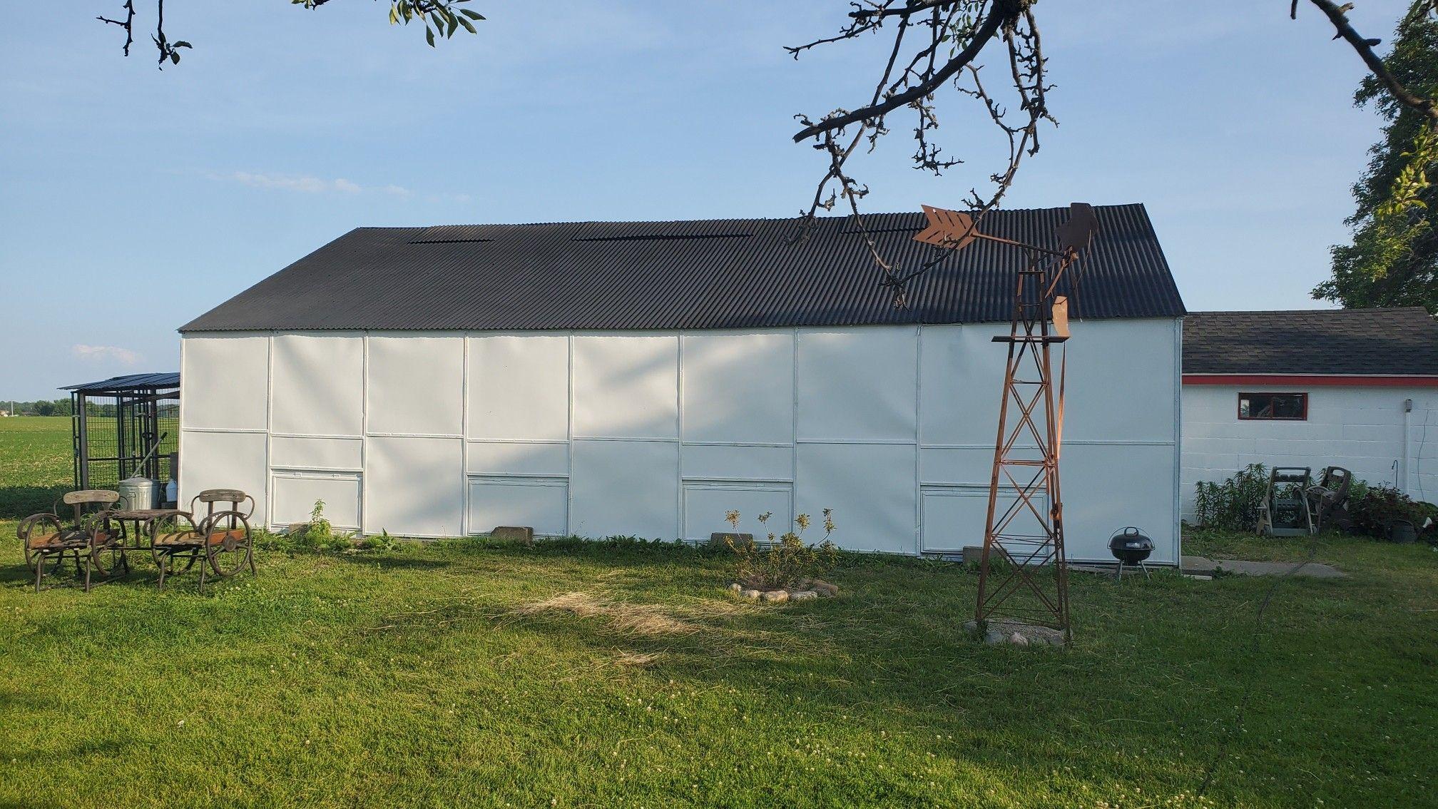 Restored greenhouse in Pinconning, MI