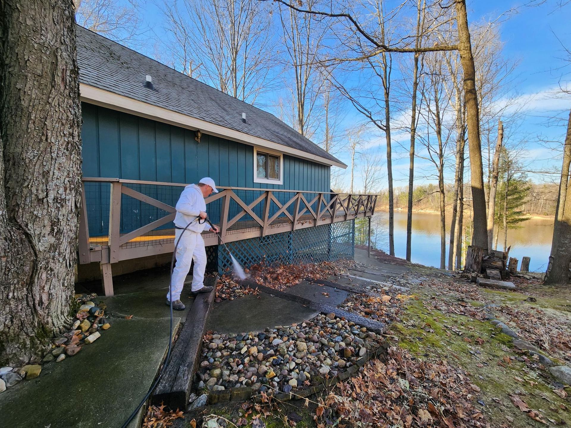 Exterior House & Deck Painting — Forest Lake, MI