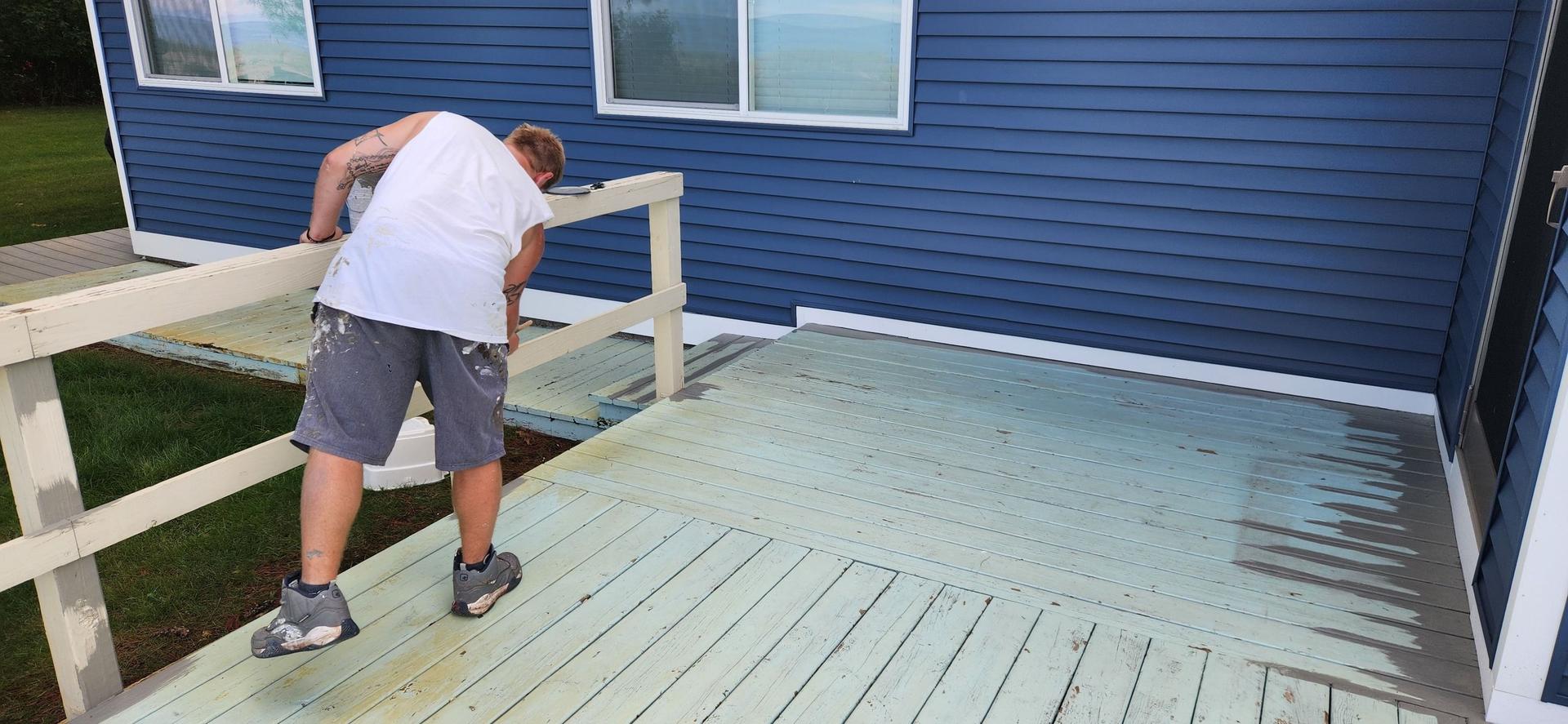 Windows & Deck Painting — Oscoda, MI