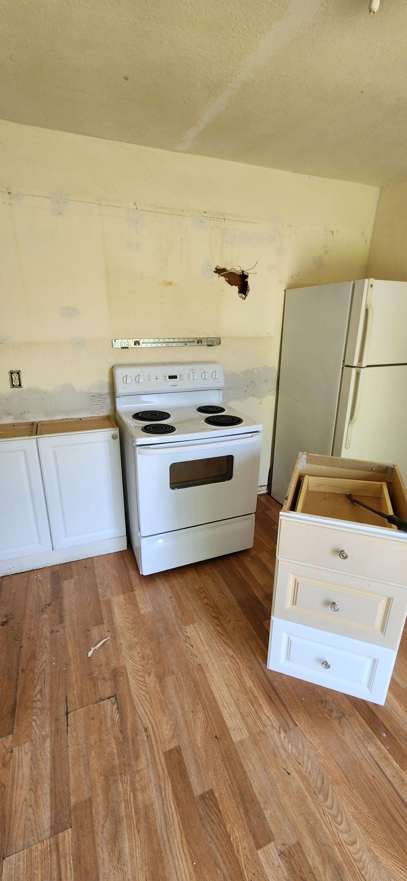 Kitchen Cabinets Relocated to Garage — Tawas, MI
