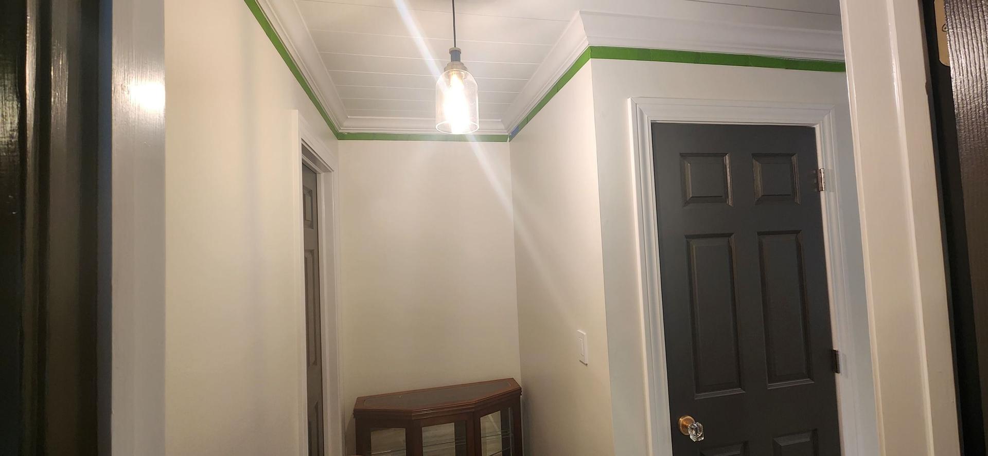 Crown Molding, Doors & Beam Painting — Forest Lake, MI