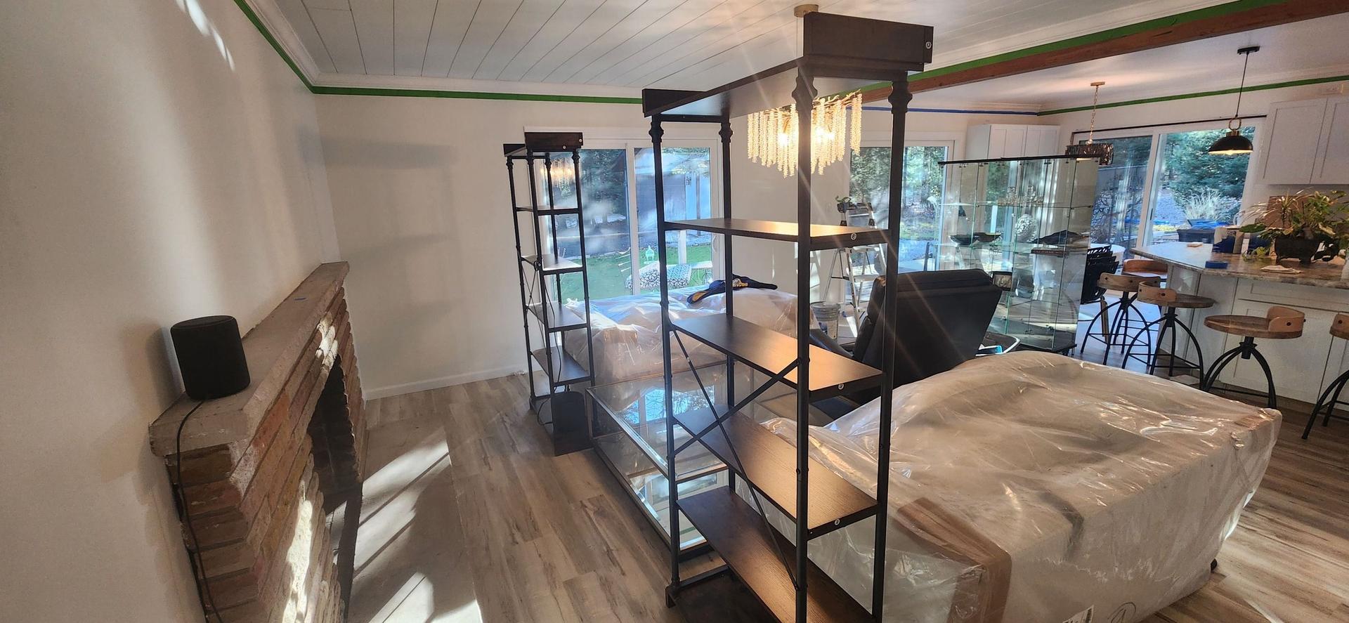 Crown Molding, Doors & Beam Painting — Forest Lake, MI