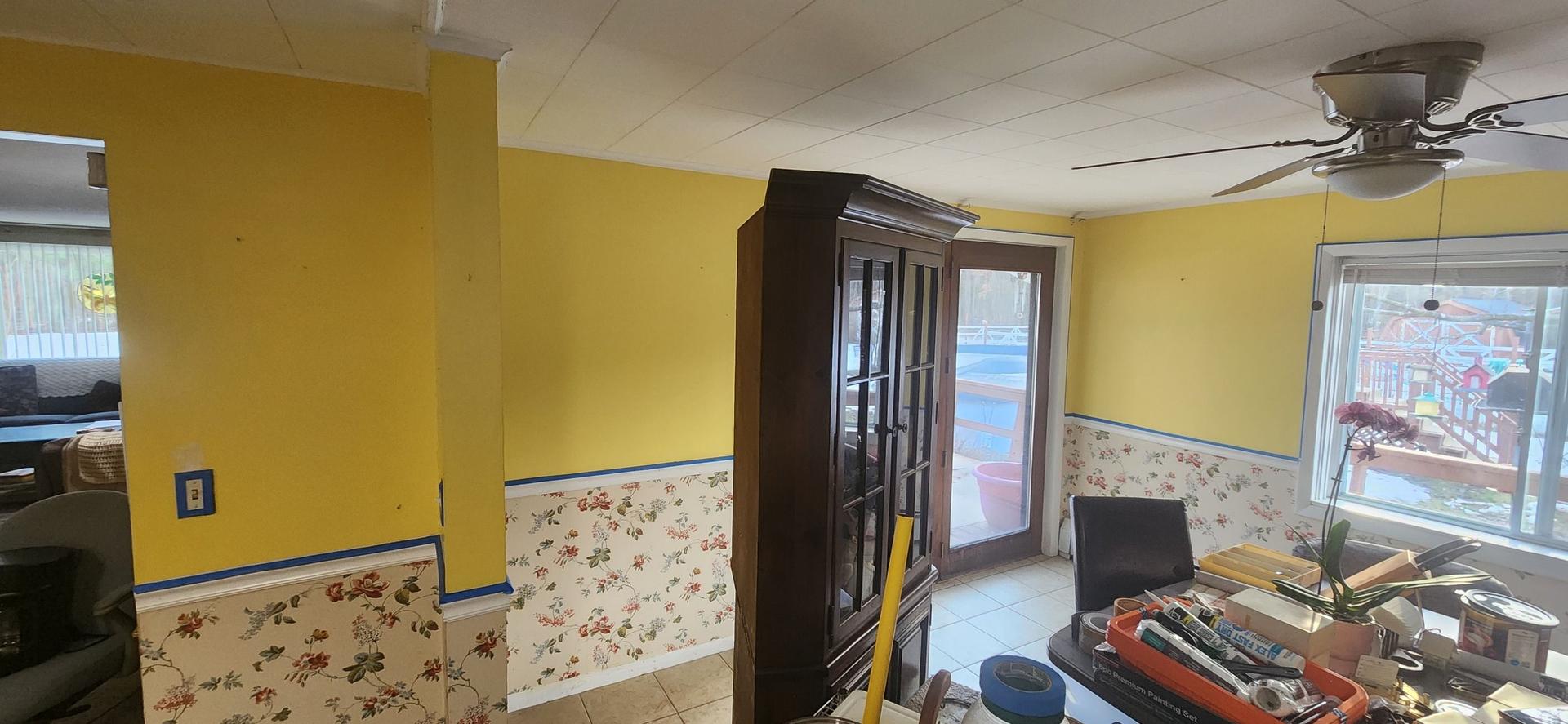 Kitchen Cabinet & Wall Painting — Prescott, MI