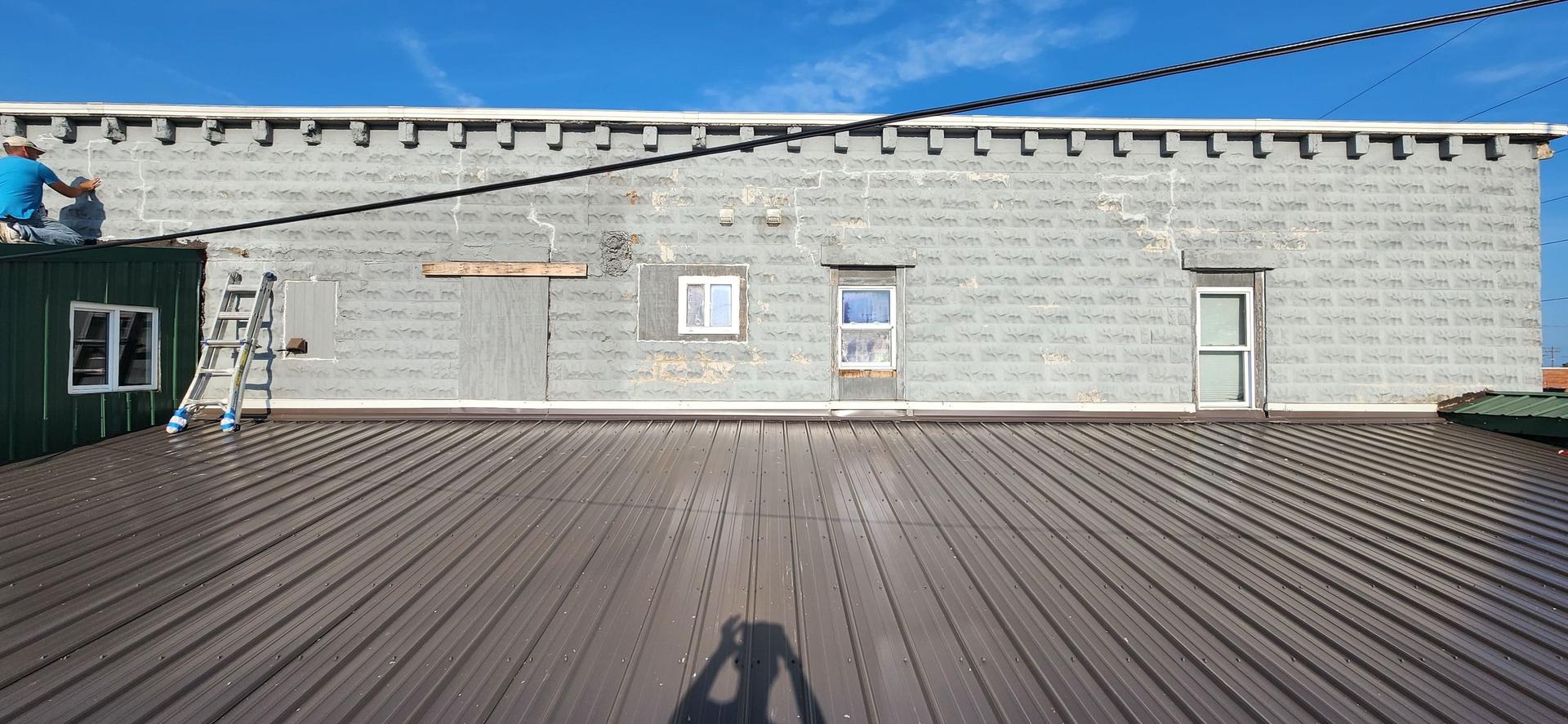 Exterior Painting — Cliff’s Bar, Sterling, MI