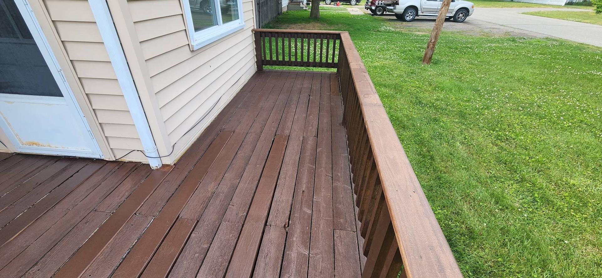 Deck Painting & Staining — Tawas, MI