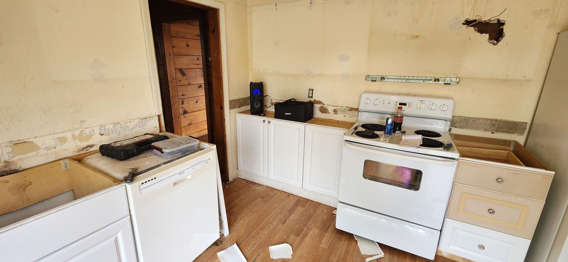 Kitchen Cabinets Relocated to Garage — Tawas, MI