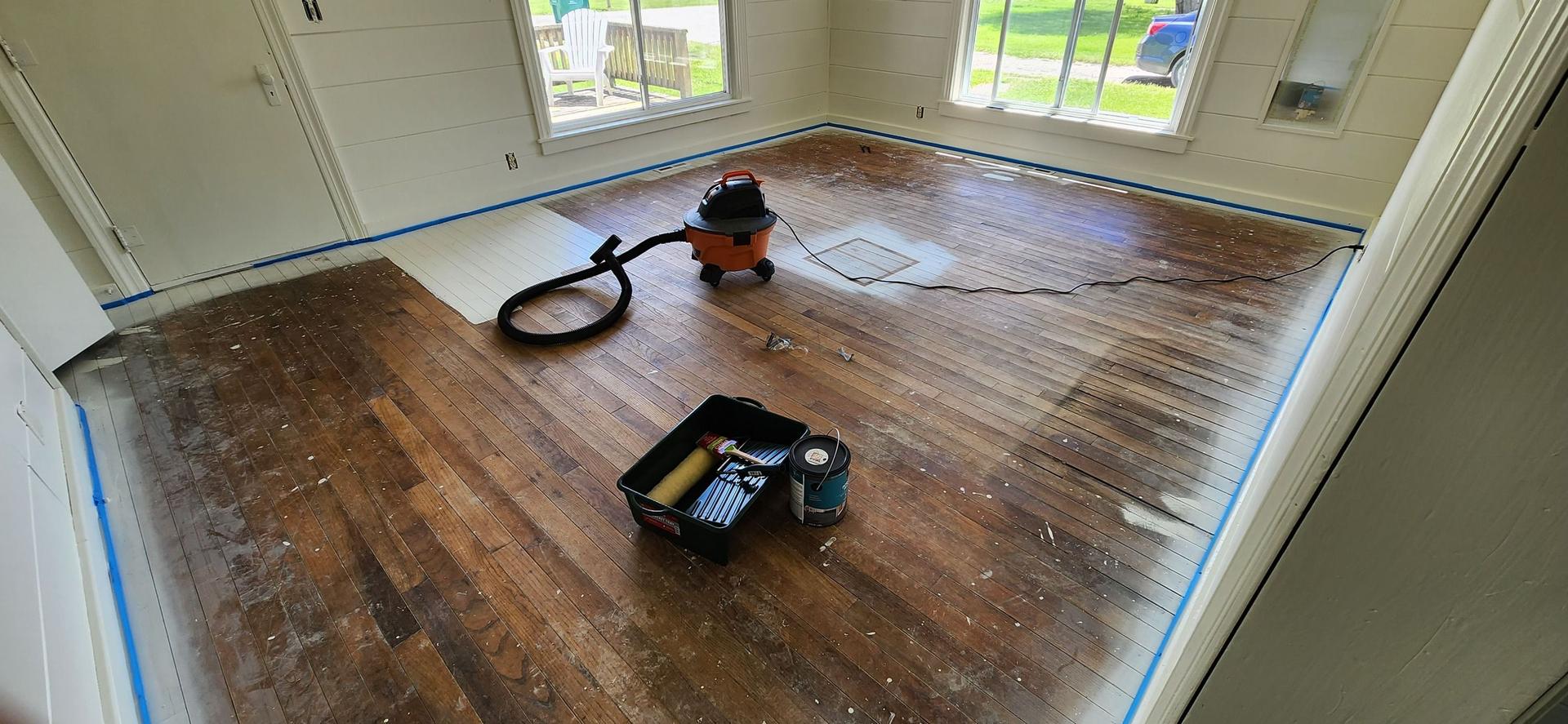 Floor Painting — Tawas, MI