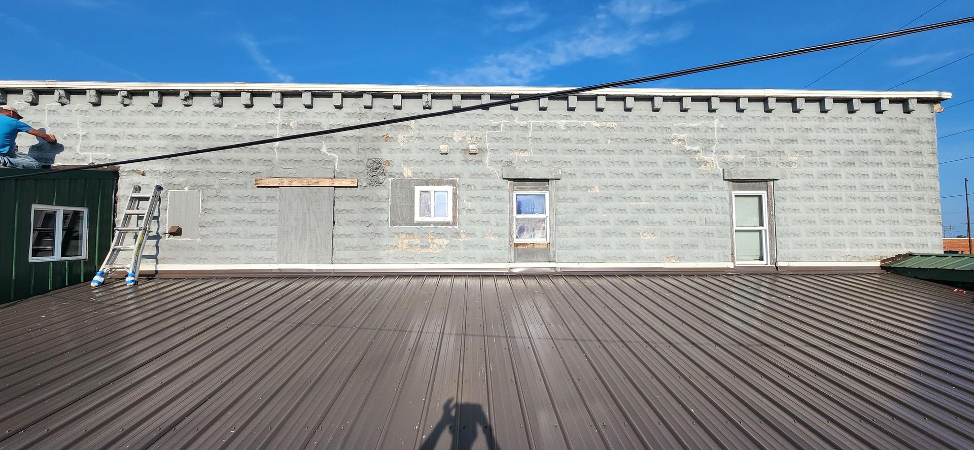 Exterior Painting — Cliff’s Bar, Sterling, MI