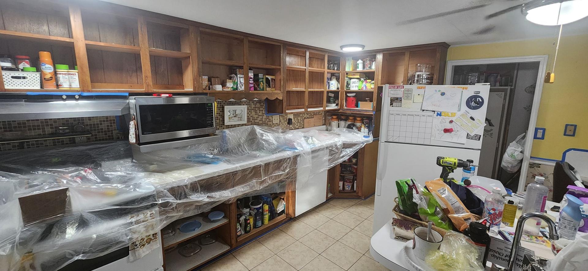 Kitchen Cabinet & Wall Painting — Prescott, MI